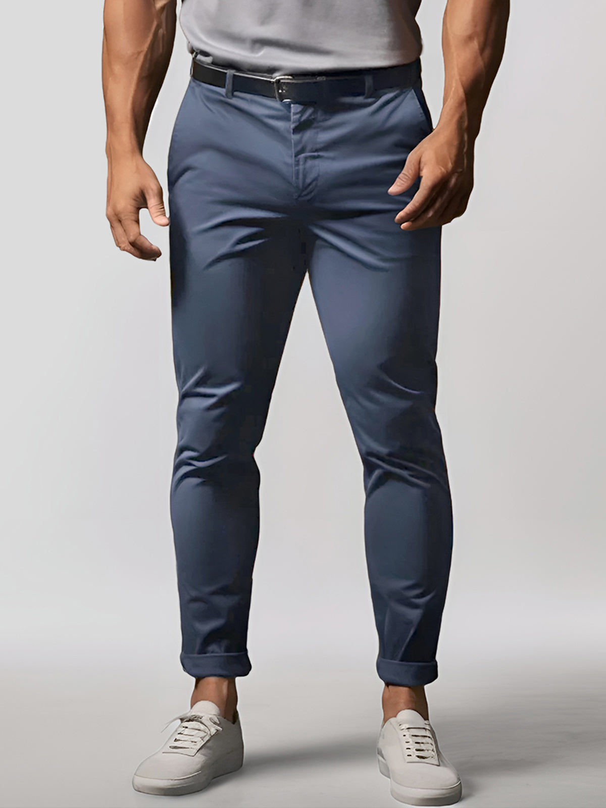 Heren Chino Broek met Comfortabele Pasvorm