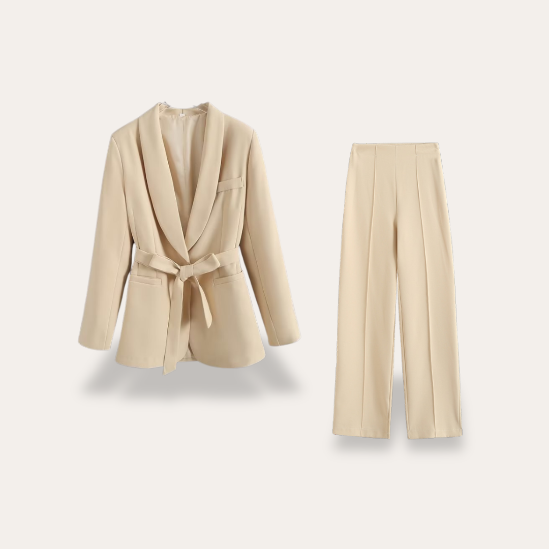 Dames Elegant Getailleerd Pak