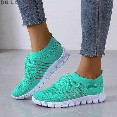 Dames orthopedische sneakers met comfortzool