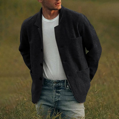 Heren Blazer met Relaxte Pasvorm
