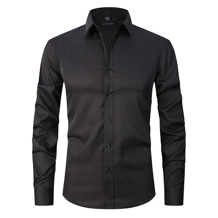 Heren overhemd slim fit stretch