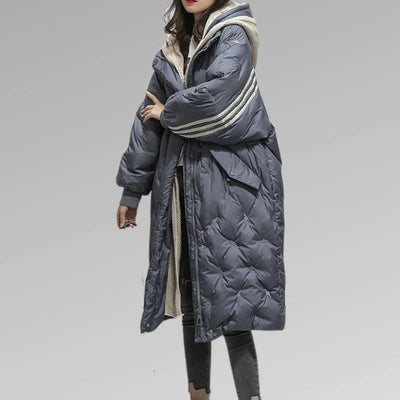 Dames Hooded Parka Kniehoog Winter