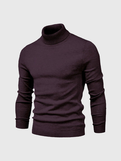 Heren turtleneck sweater katoen