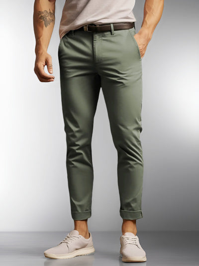 Heren Chino Broek met Comfortabele Pasvorm