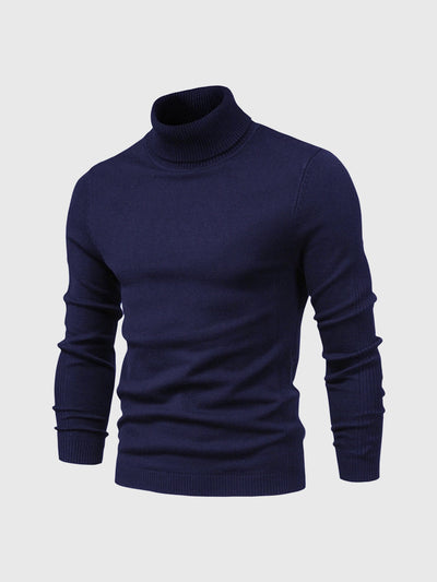Heren turtleneck sweater katoen