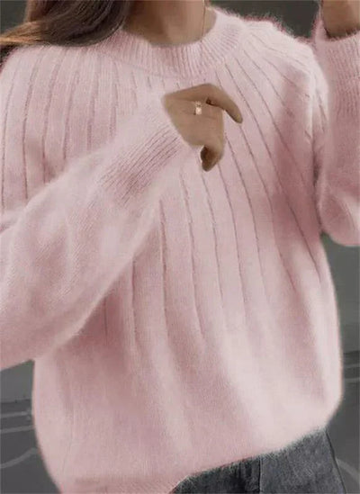Dames pullover 100% cashmere regular fit