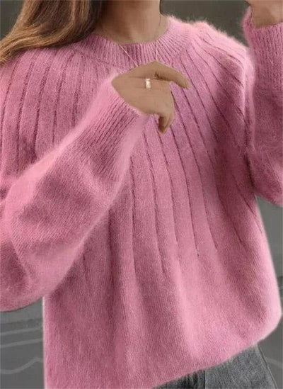 Dames pullover 100% cashmere regular fit