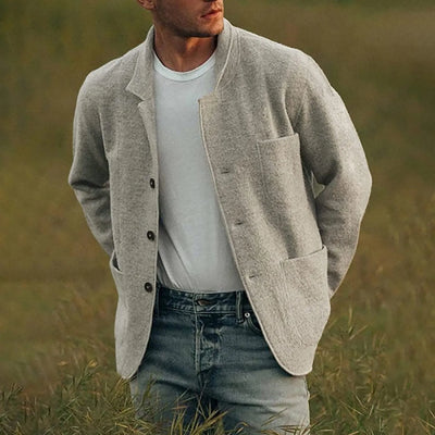 Heren Blazer met Relaxte Pasvorm