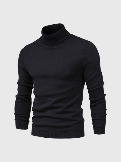 Heren turtleneck sweater katoen
