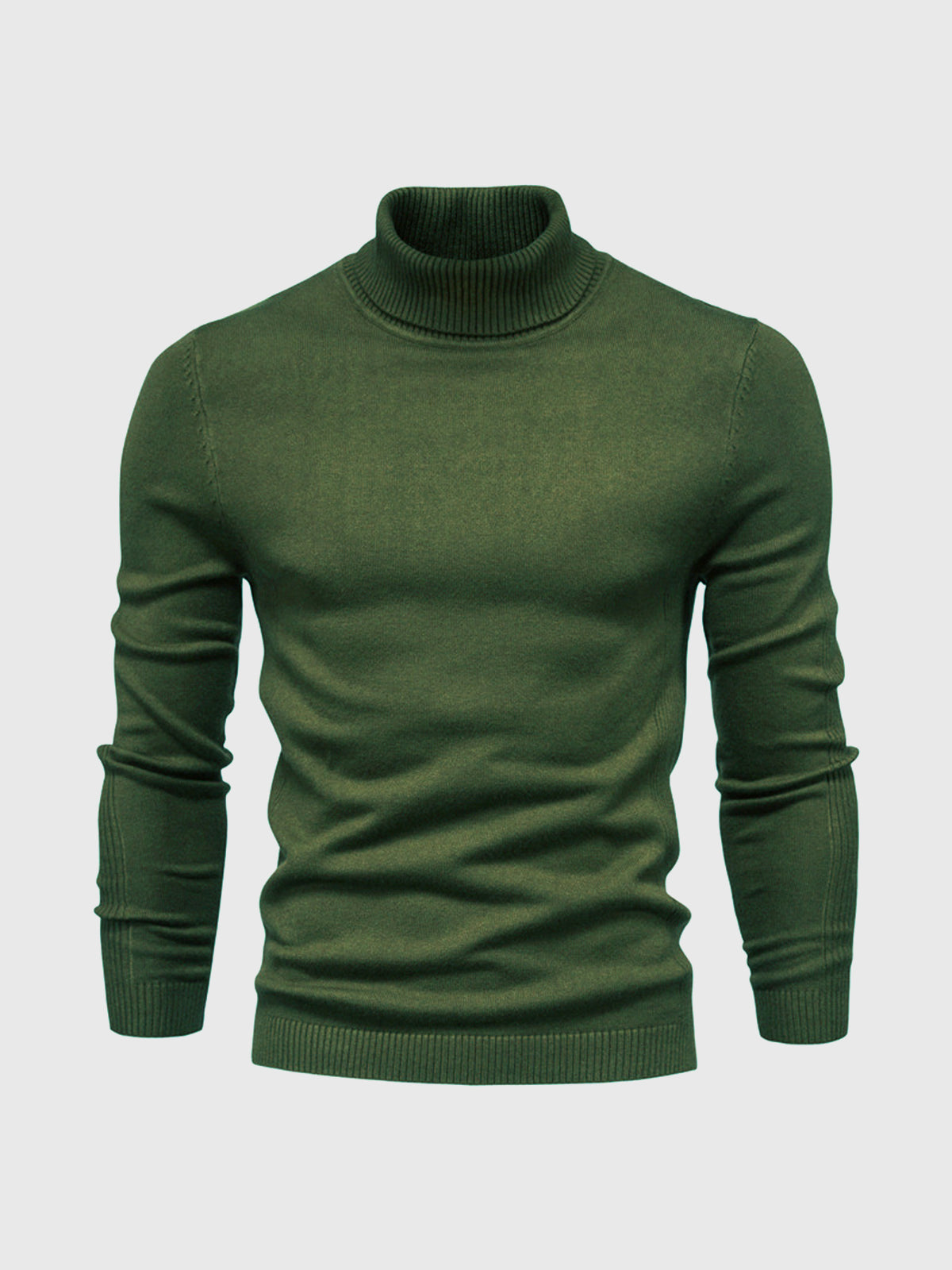 Heren turtleneck sweater katoen