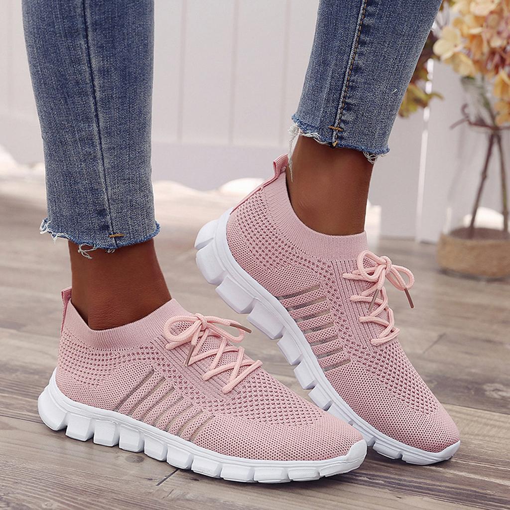 Dames orthopedische sneakers met comfortzool
