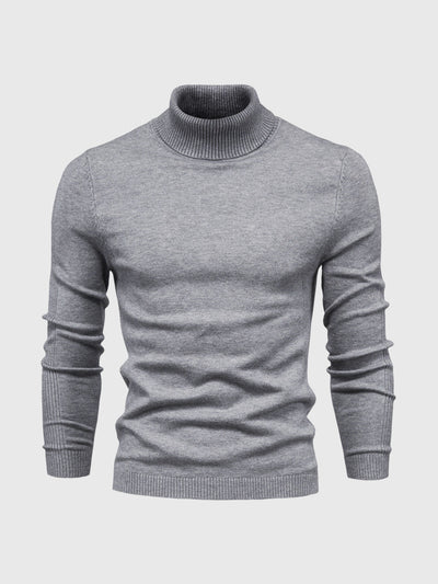 Heren turtleneck sweater katoen