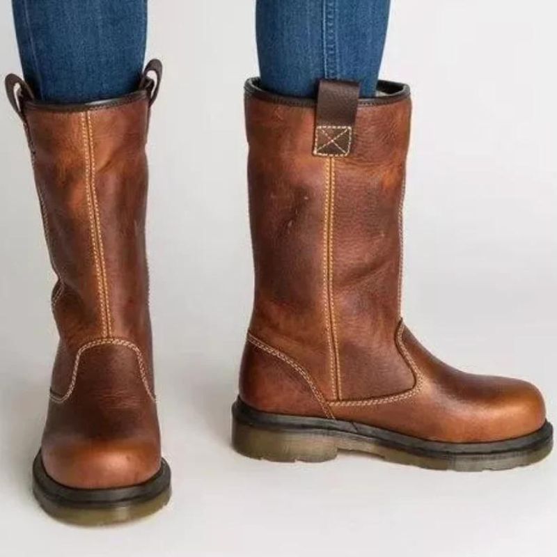 Dames Cowgirl Laarzen Met Warme Voering