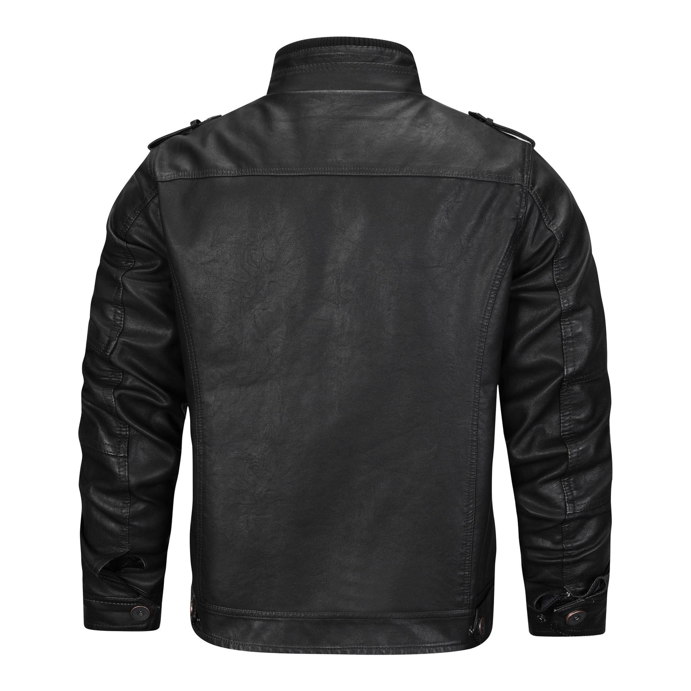 Heren Leren Jas Zwart Urban Edge