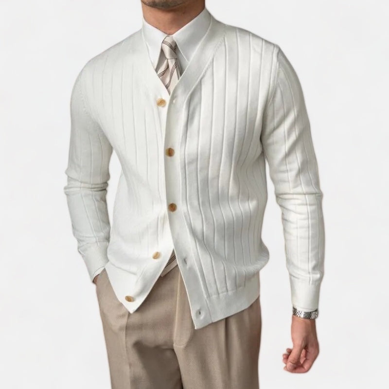 Heren Elegante Cardigan Regular Fit