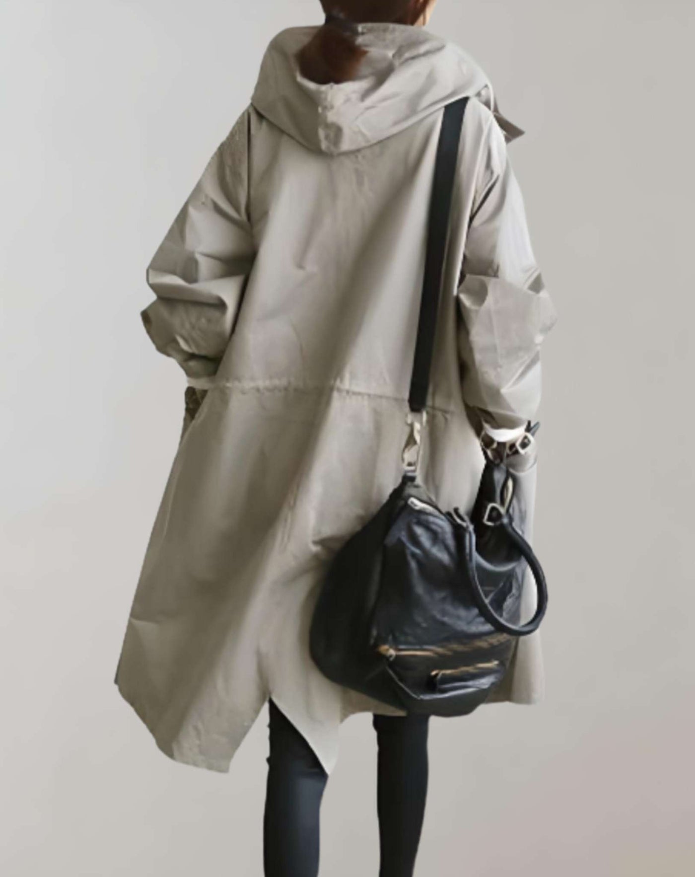 Dames Trenchcoat Losse Pasvorm