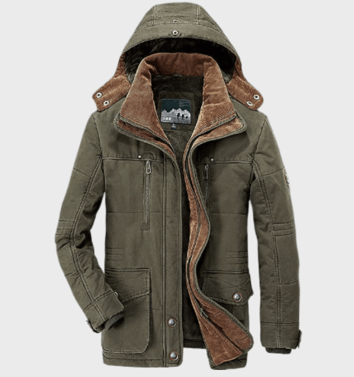 Heren Winterjacke Waterdicht Warm