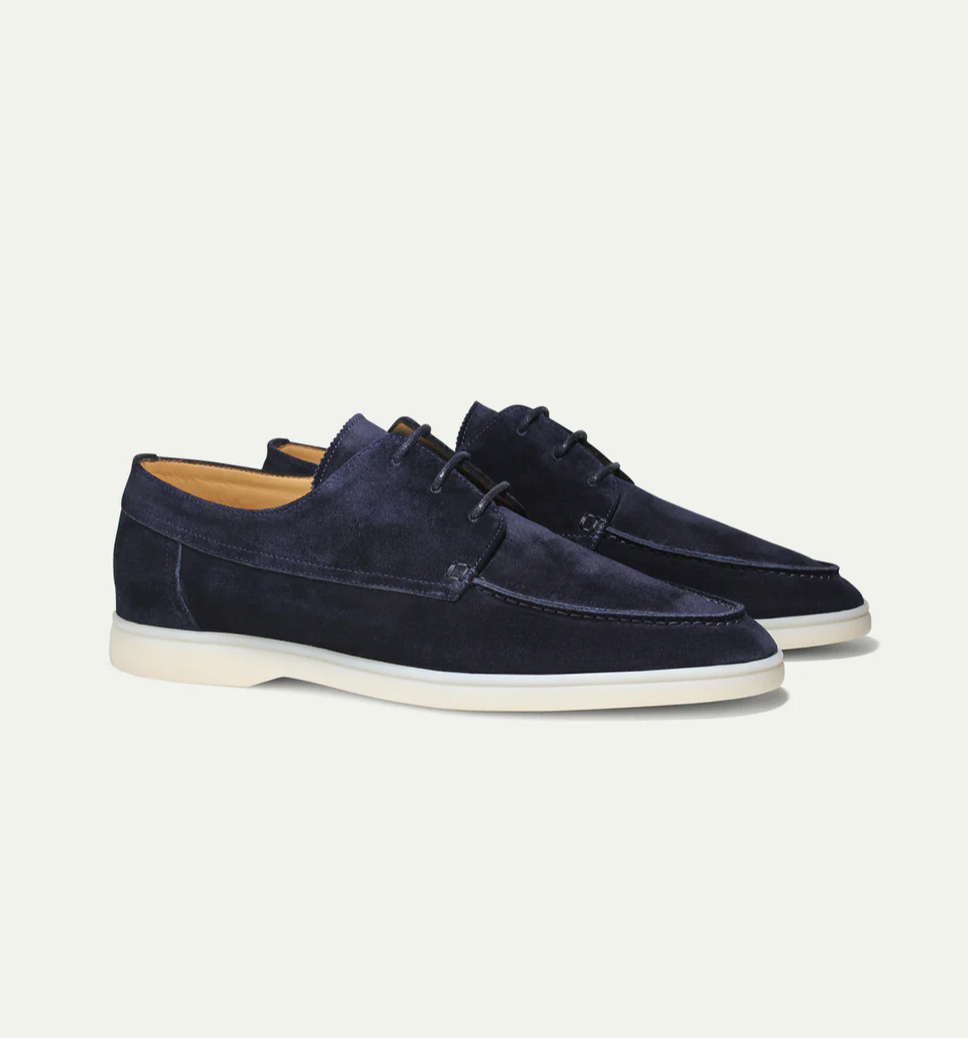 Heren suede loafers timeless design