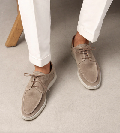 Heren suede loafers timeless design