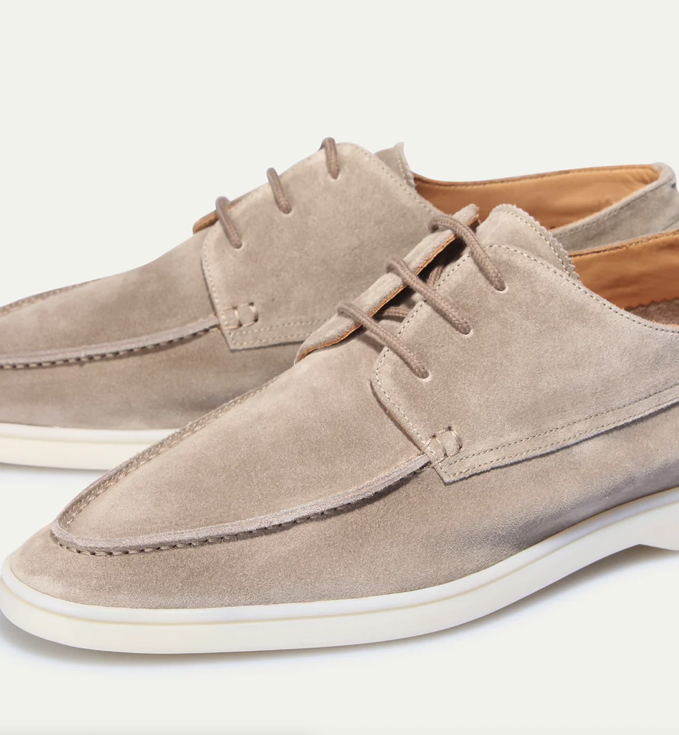 Heren suede loafers timeless design
