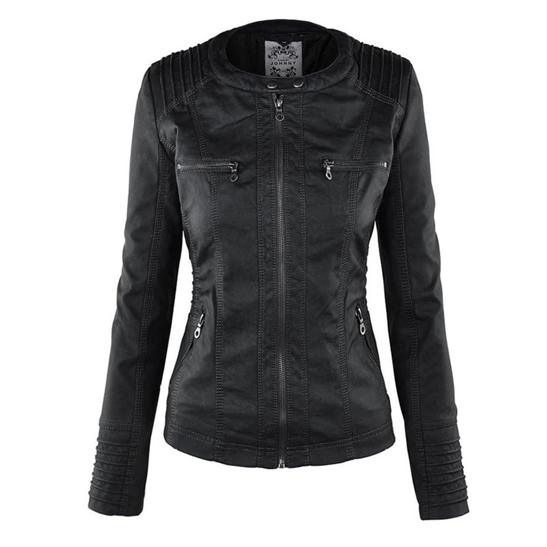 Dames jas met afneembare capuchon