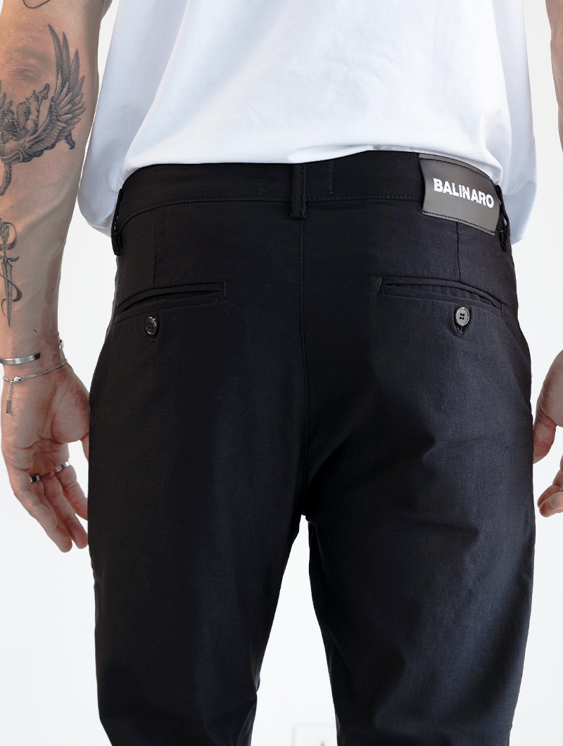 Heren Slim Fit Stretch Broek