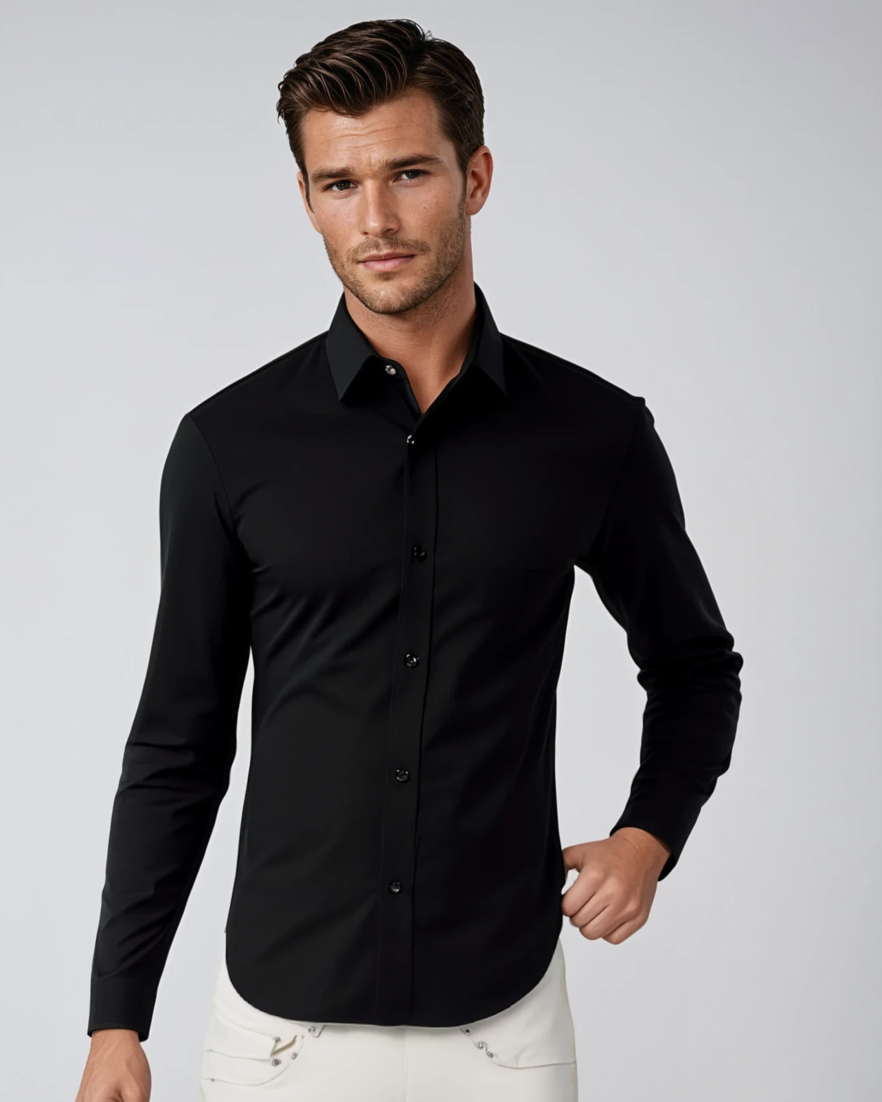 Heren Strijkvrij Business Shirt Tijdloos