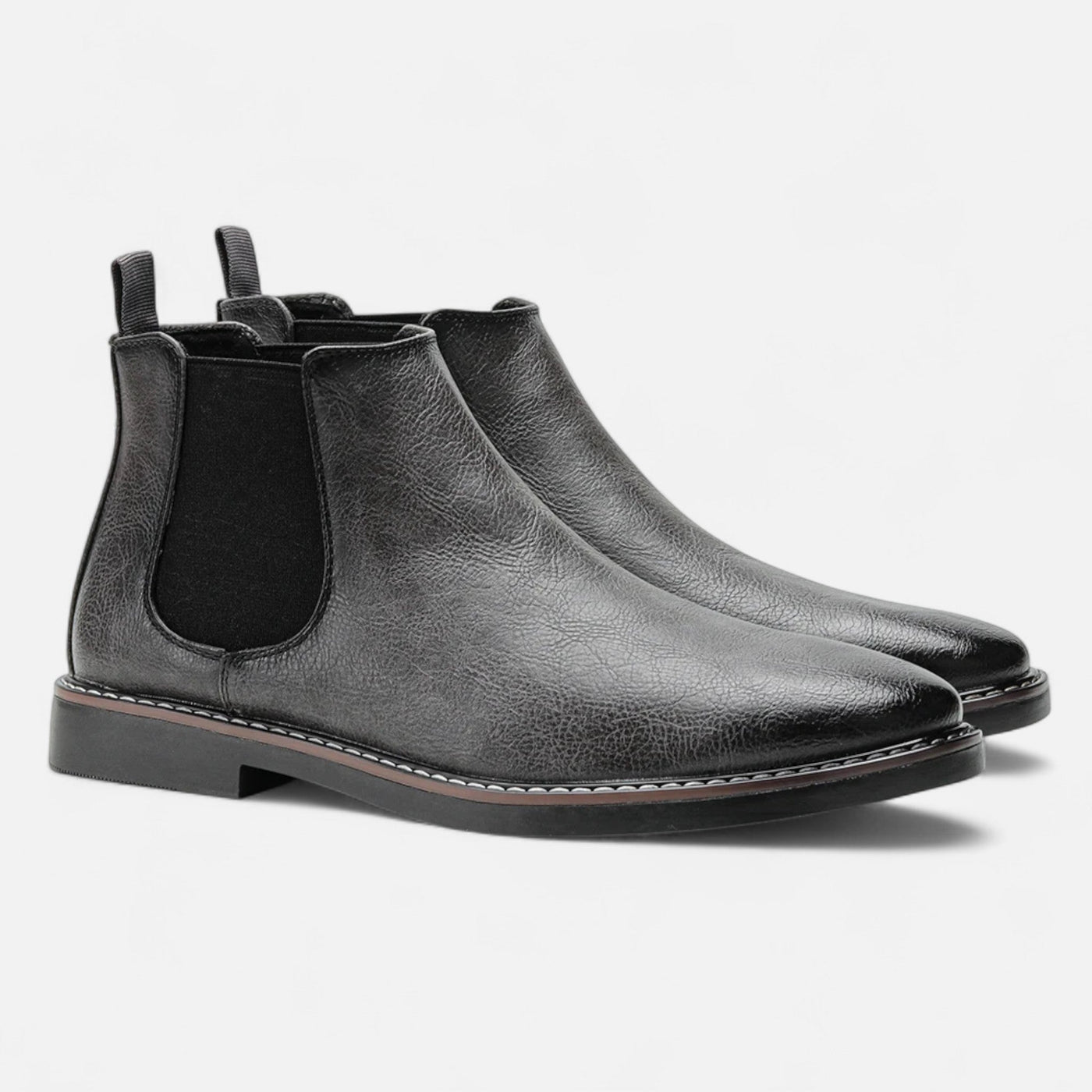 Heren Chelsea Boots Van Leer Elegant