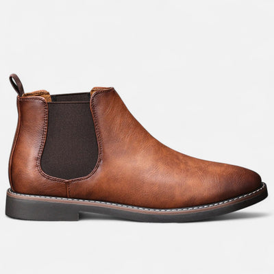 Heren Chelsea Boots Van Leer Elegant