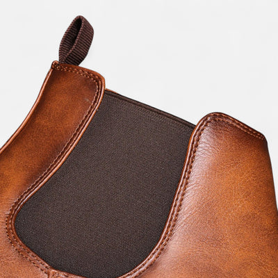 Heren Chelsea Boots Van Leer Elegant
