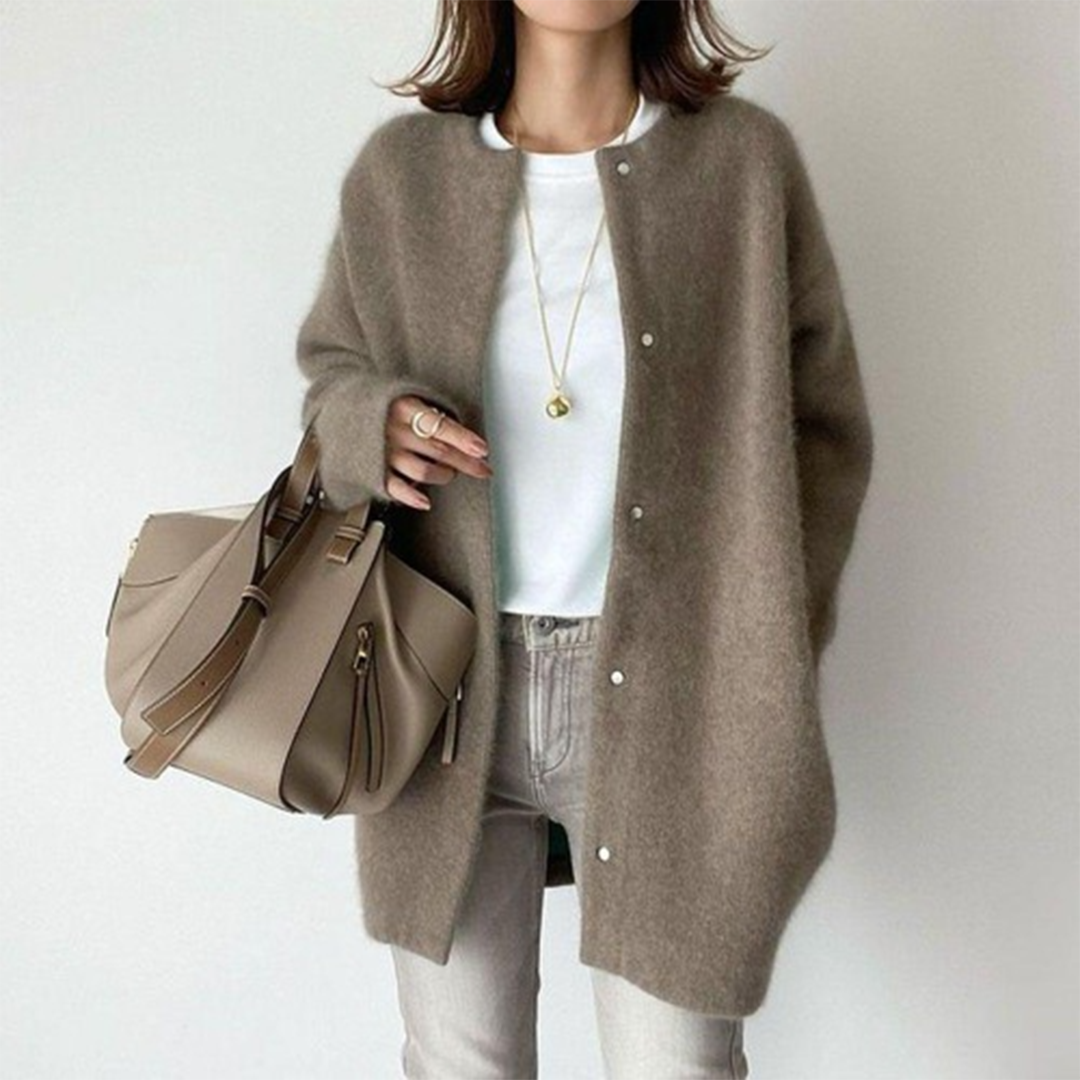 Dames cardigan stijlvol met elegante details