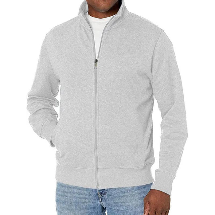 Heren full zip trui modern fit