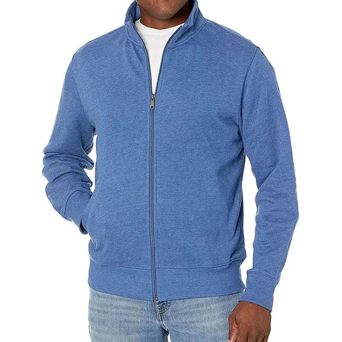Heren full zip trui modern fit