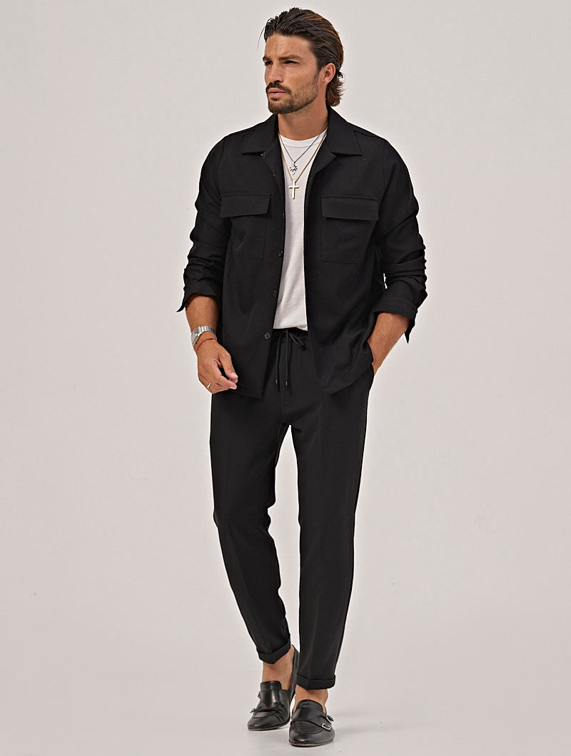 Heren Regular Fit Pantalon Tijdloos