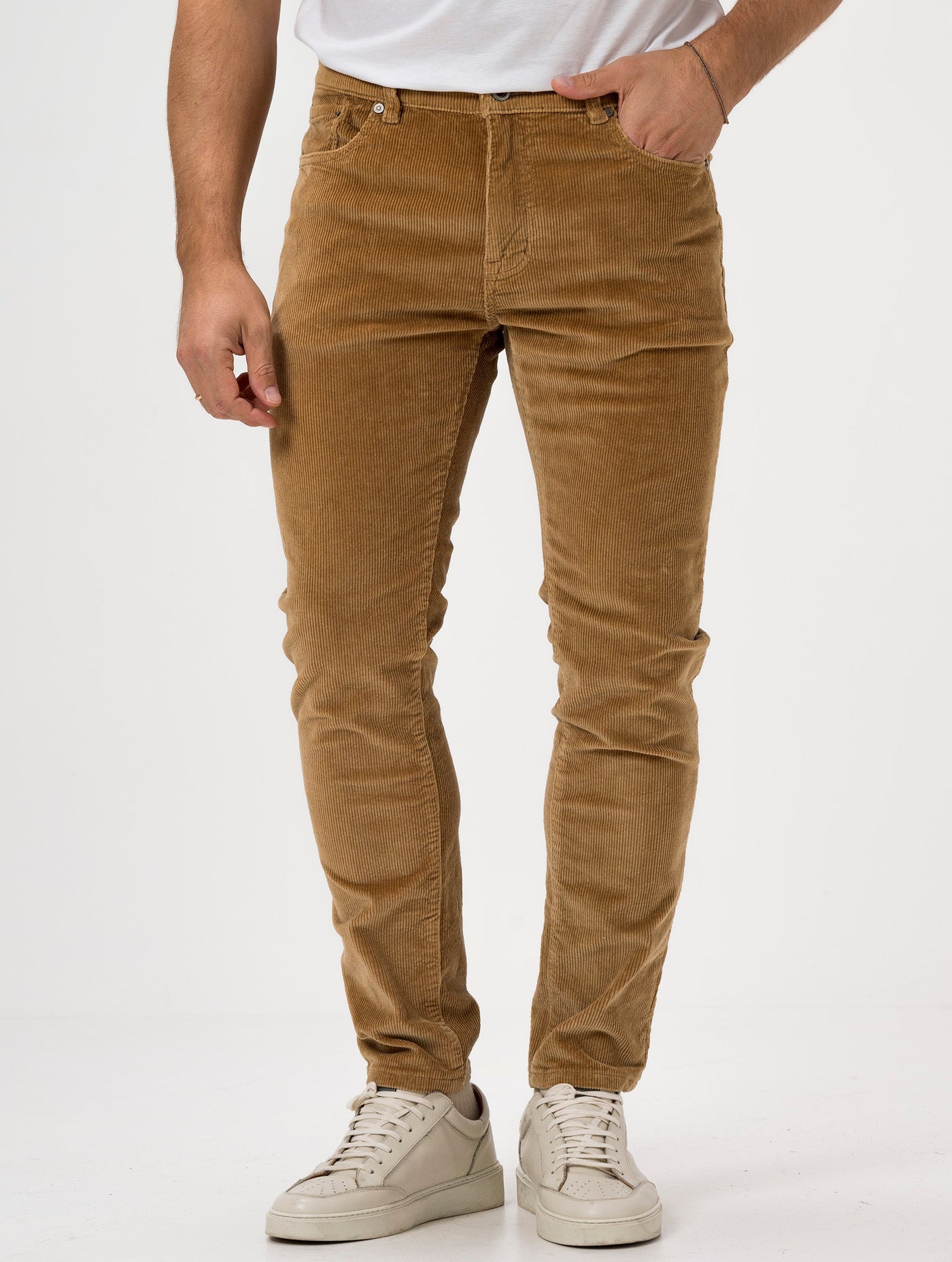 Heren Corduroy Broek Regular Fit