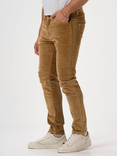 Heren Corduroy Broek Regular Fit
