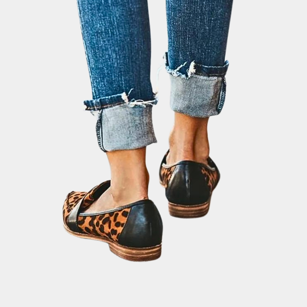 Dames Pantoffel in Suède-look