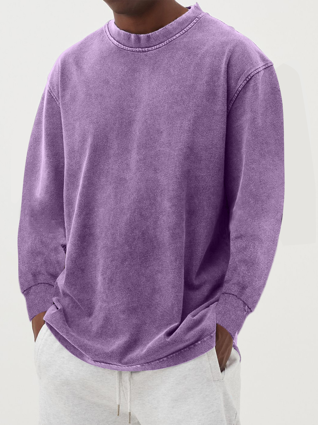 Heren Oversized Trui Relaxed Fit