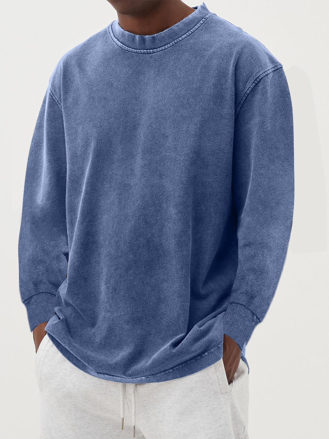 Heren Oversized Trui Relaxed Fit