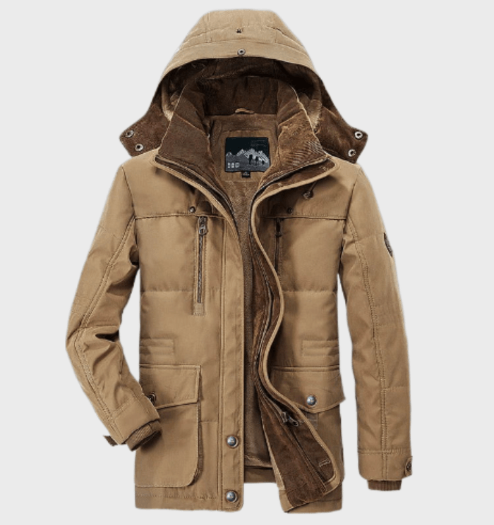 Heren Winterjacke Waterdicht Warm