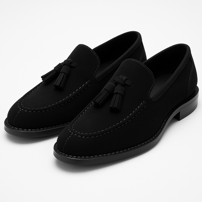 Heren Leren Loafers Bruin Verfijnd