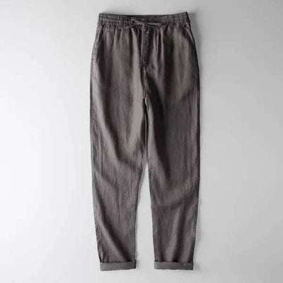 Heren Linnen Broek met Italiaans Design