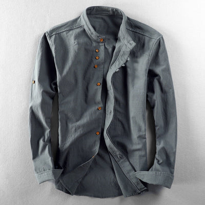 Heren Shirt met Kleurverloop en Klassieke Look