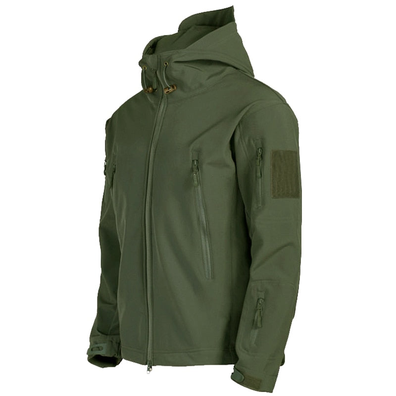 Heren Outdoor Militairjas Met Opbergzakken