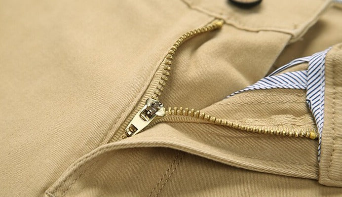 Heren Slim Fit Broek Modern