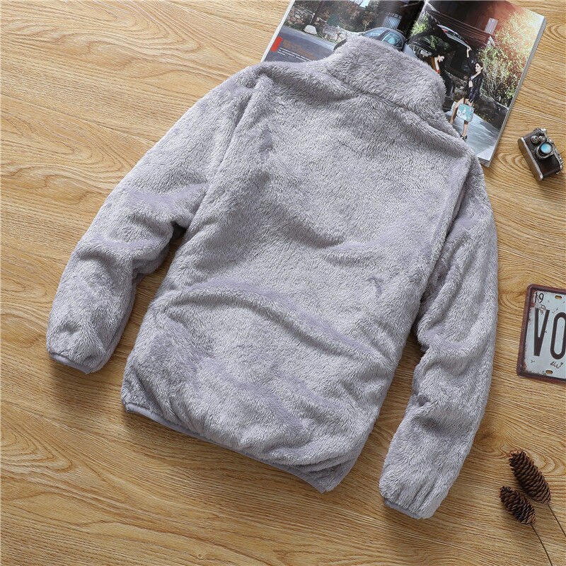 Heren Velvet Jas Casual Fit