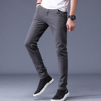 Heren Slim Fit Broek Modern
