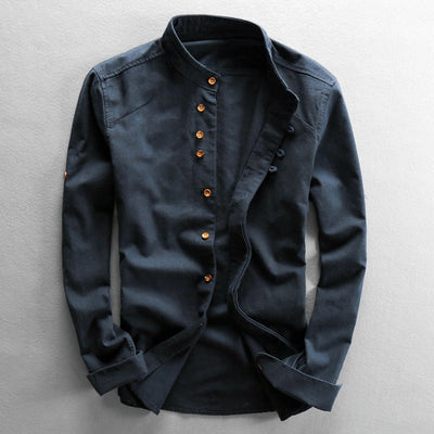 Heren Shirt met Kleurverloop en Klassieke Look