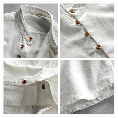 Heren Shirt met Kleurverloop en Klassieke Look