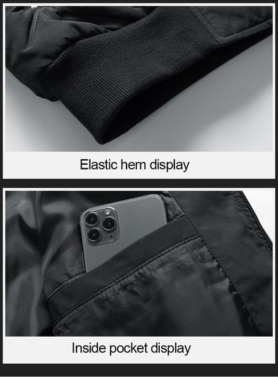 Heren Bomber Winterjas Warm